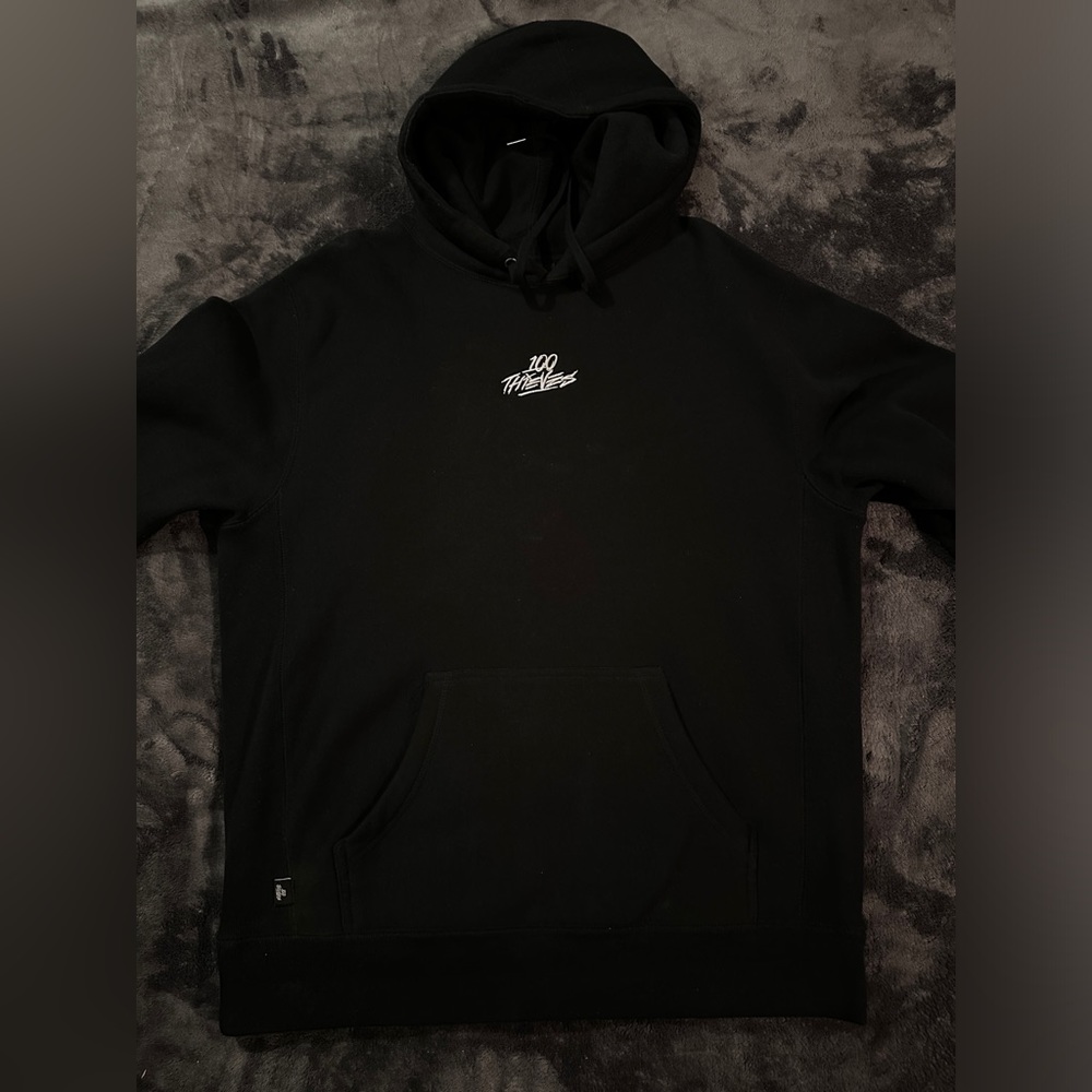 100 Thieves No Camping hoodie 2020